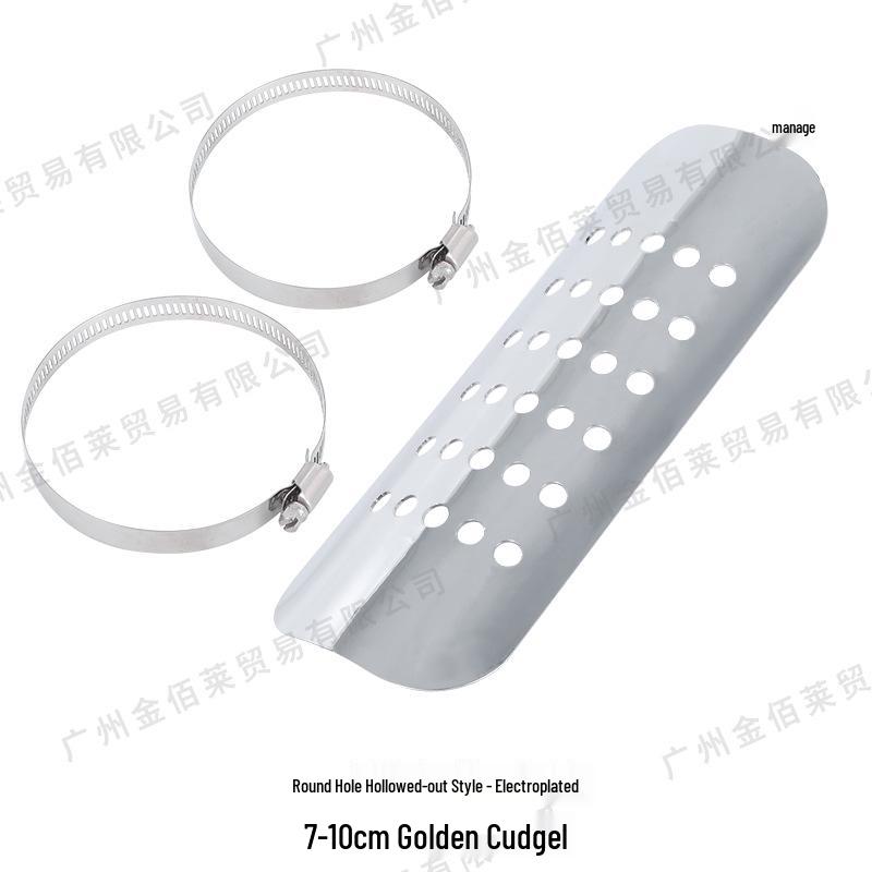 Harley Retro Motorcycle Exhaust Heat Shield Plate