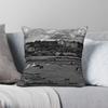 Arundel Castle Square Pillowcase Polyester Linen Velvet Creative Zip Decor Sofa Cushion Cover