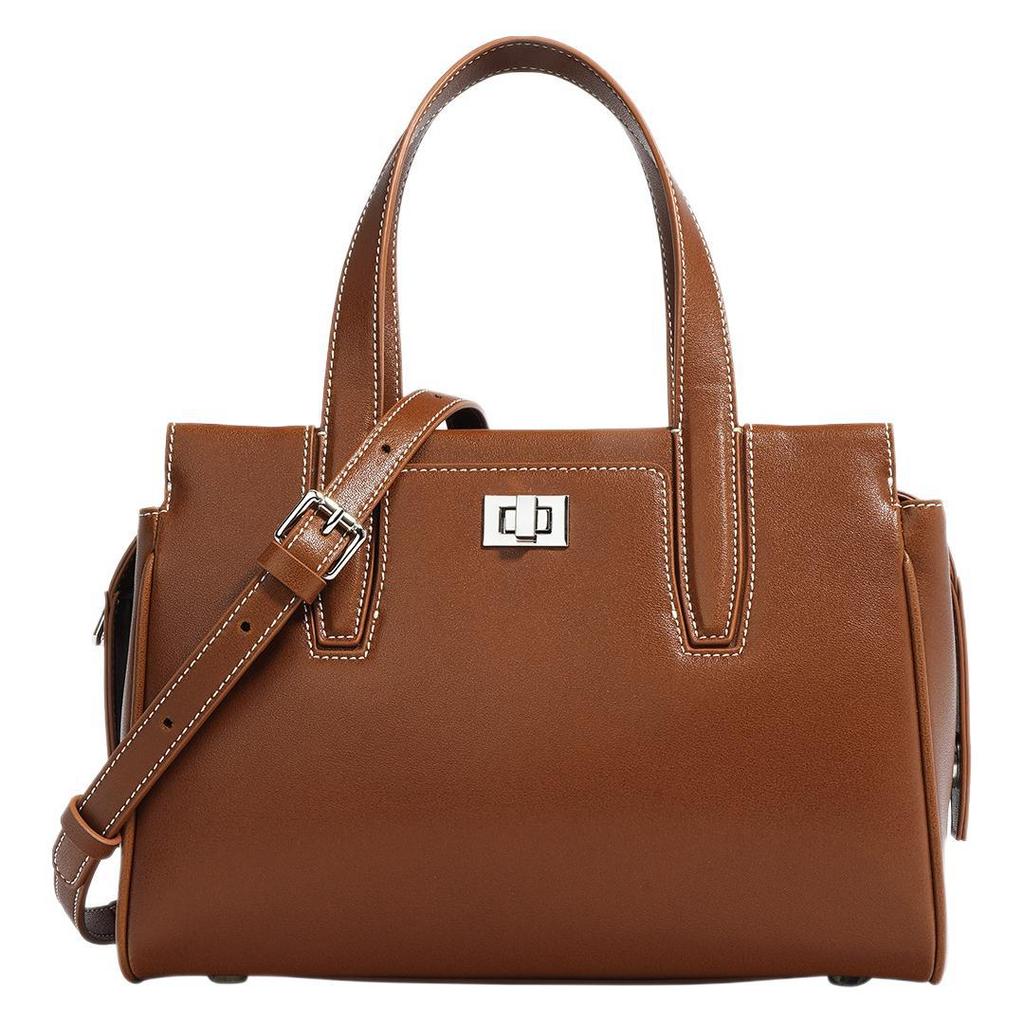 Shoulder Bag New Cowhide Large-capacity Versatile Commuter Portable Messenger Bag Women's Bag