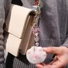 Korean Cute Plush Cartoon Cat Claw Keychain Soft Pink Key Ring Pendant Backpack Car Pendant Decoration Keyholder Lolita Girls