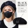 Retro Plain Cap Warm Felt Berets Fashion Winter Wool Berets Hat  Lady