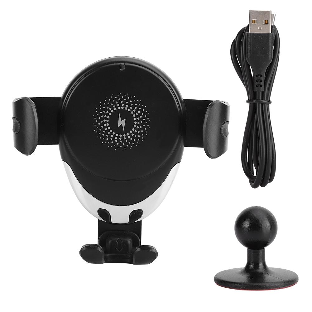 10W Large Power Quick Charging   Outlet Gravity 360 Degrees Rotation High Efficiency Car Bracket Wireless
