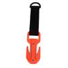 Scuba Diving Line Cutter, Doppelseitiger Tauchkabel-Seilschneider mit Klinge für die Sicherheit und Rettung von Scuba Diver