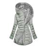 Damen Daunenjacke Damen Winter Daunenmantel mit Kapuze Parka Fleecegefüttert Daunenjacke Winddicht Verdickt Oberbekleidung mit Reißverschluss