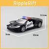 Alloy Car Model Ford Gt Police Car With Inertial Control For Kids And Collectors