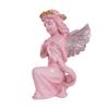 Home Decor Showpiece | Winged Girl Statue for Home Decor Item | Fairy Girl Statue for Home Shelves Decor Showpiece (Angel Pink BS)