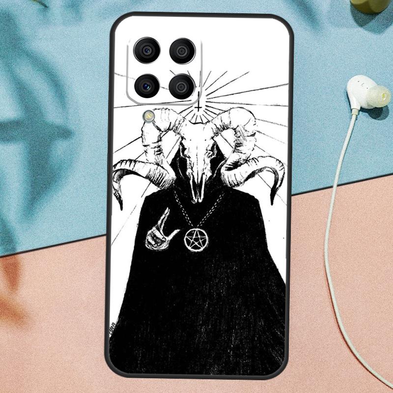 Devil Satan Dark Art Case For Samsung Galaxy M12 M32 M52 M13 M23 M33 M53 M14 M34 M54 M20 M30s M21 M31 M51 Cover