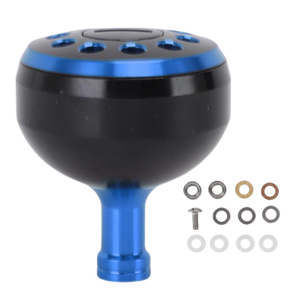 Baitcasting Reel Handle Knob Sturdy Lightweight Aluminium Alloy 38mm Power Knob Rustproof Anti Slip Quick Install for Repair