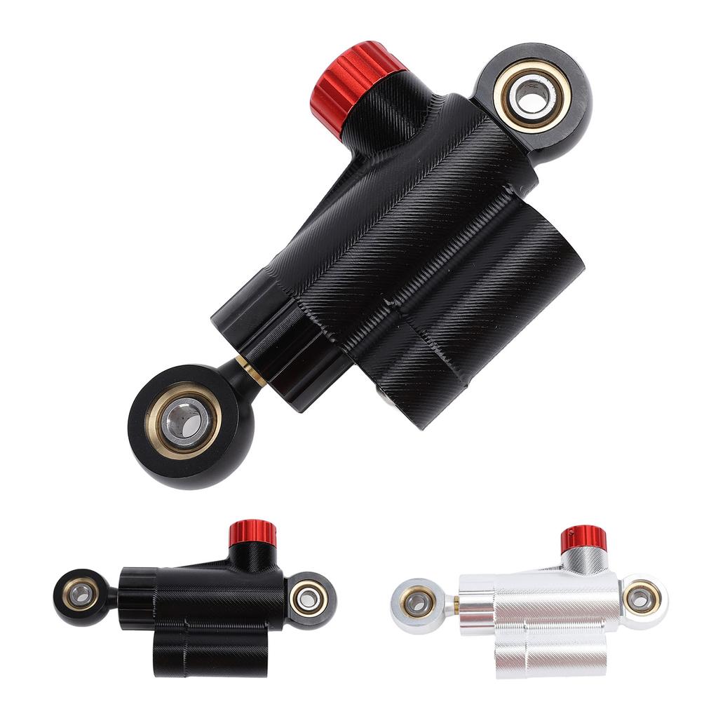 Motorcycle Steering Damper Stabilizer CNC Aluminum Alloy Adjustable Safe Control Enhanced Stability 