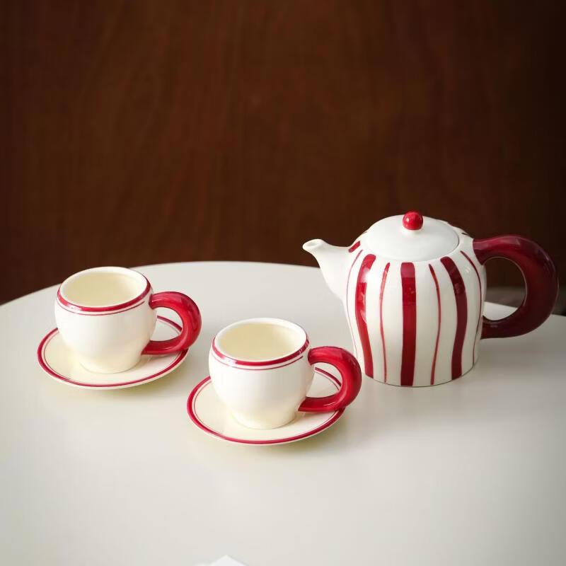 Retro Ceramic Teapot Set
