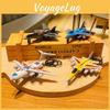Unique Cartoon Airplane Keychain Mini Zinc Alloy Jet Key Ring For Holidays And Special Occasions
