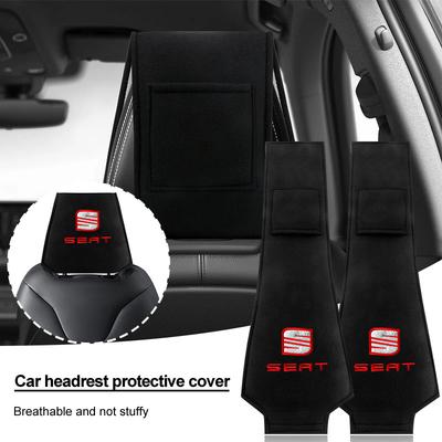 Car Back Headrest Pillow Storage Bag Dustproof Cover For Seat Leon St FR CUPRA Leon MK3 MK2 Mk1 Hatchback 5f Ibiza 3 6J 6L FR Ateca Arona