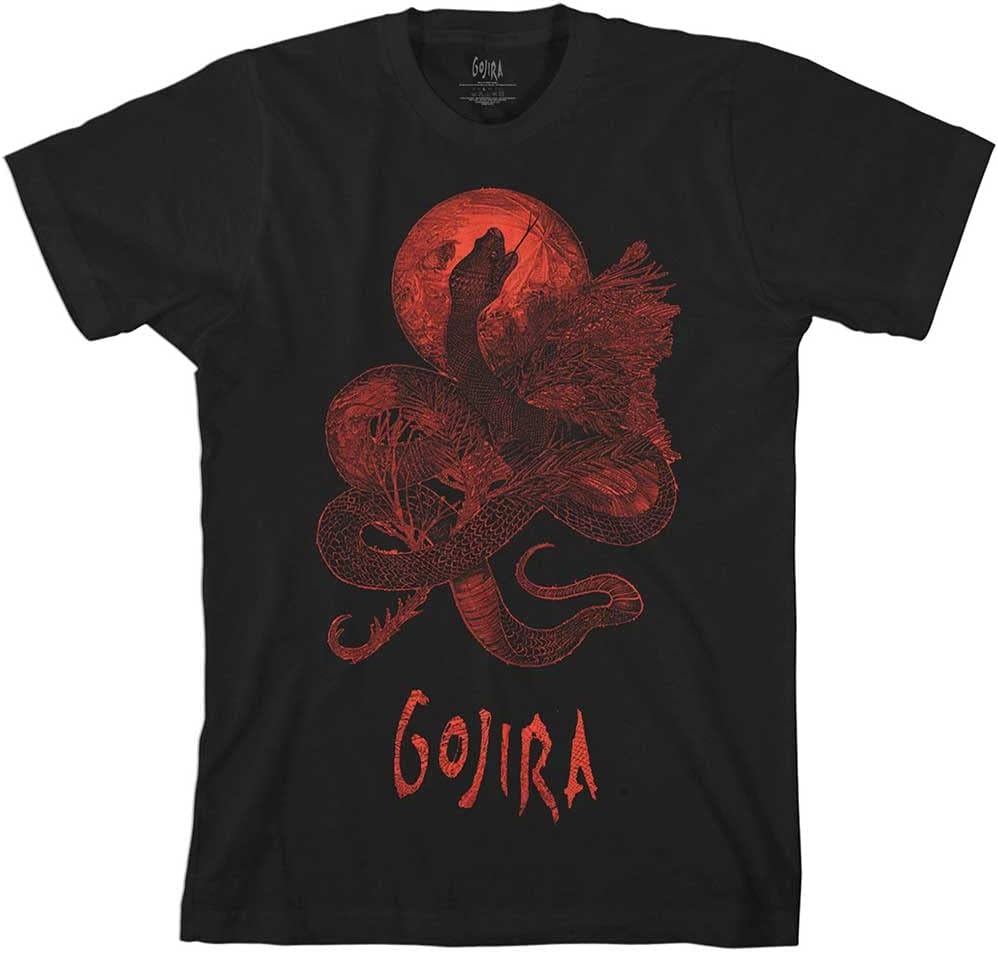 Официальная футболка Gojira Serpent Moon Мужская унисекс XXXXL