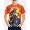 Dinosaur T-Shirt Boy Clothes Kids Tops Summer Outdoor Clothes for Children Toddlers Boys Clothes Short Sleeve 3D Printing Tops