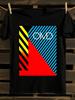 Retro 80s New Wave OMD Logo T-shirt