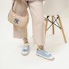 MLB Playball Origin Comfortable Durable Breathable Lightweight Low-Top Canvas Shoes Unisex Sneakers Light-Blue 3ACVVA11N-07BLL