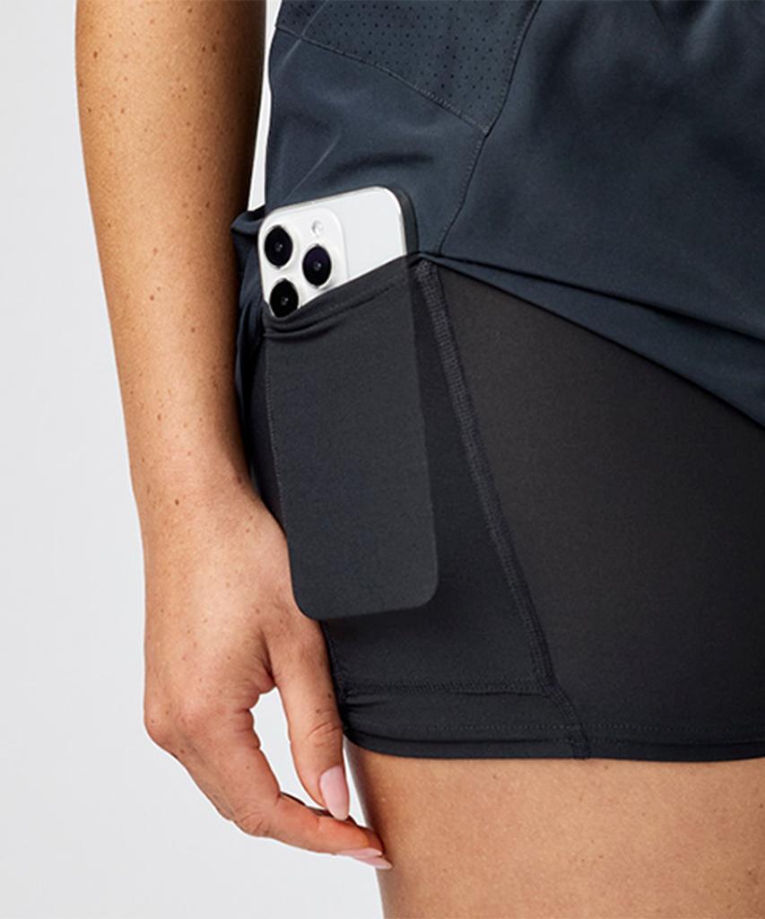 Beulugseuleoning (Women'S) Dash Two-In-One Shorts - Black / 221754001
