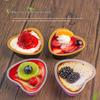Heart-Shaped Aluminum Pudding Cup for Air Fryer Use Only (Not for Domestic Sales)