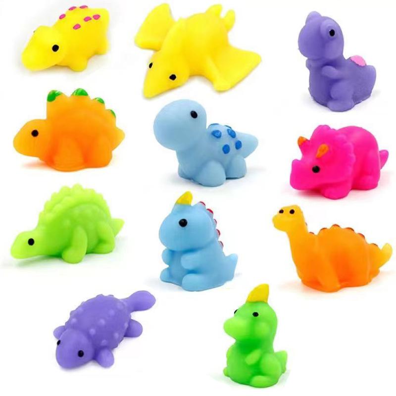 Mochi Squishy Dinosaurier Kawaii Knet-Sensorisches Fidget Stressabbau Kinder Jungen Mädchen Geburtstagsgeschenke Party Mitgebsel Klassenzimmer Preis