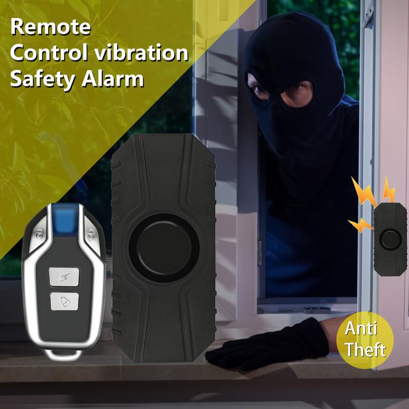 Kabelloser Vibrationsalarm - Keine Installation erforderlich, für Fahrräder, E-Fahrzeuge, Motorräder und Heimsicherheit.