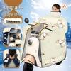 Electric Vehicle Windshield Fleece Cape: Thick, Full Coverage Neck & Shoulder Protector for Warmth and Windproof Cold Protection.