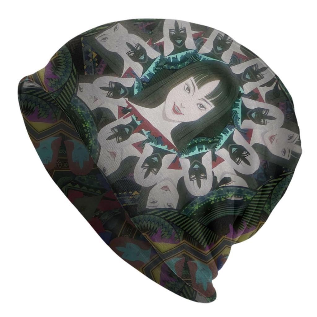 Cool Winter Warm Knitting Hats Adult Unisex Japan JoJos Bizarre Adventure Anime Skullies Beanies Caps Unisexga Bonnet Hats