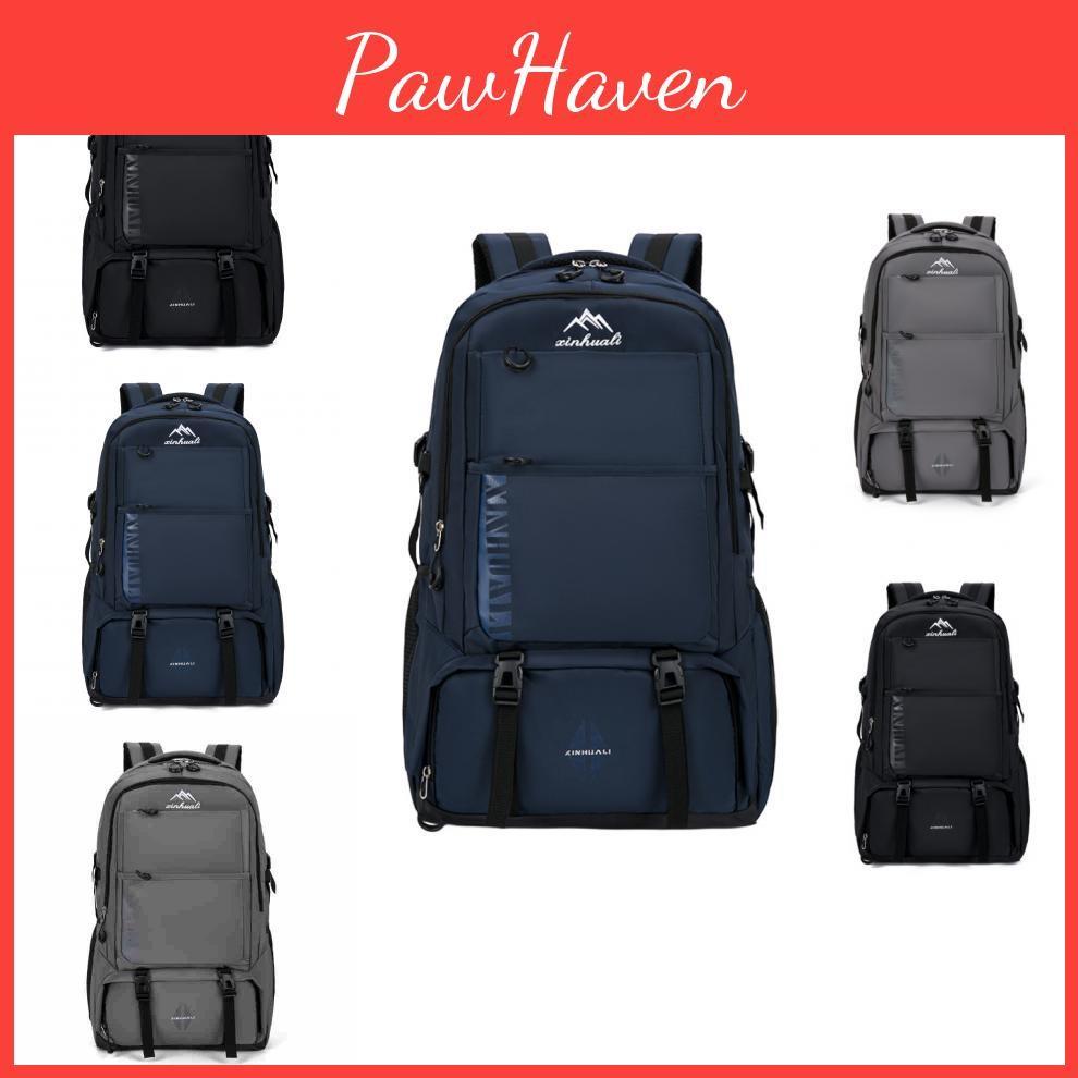 Capacity Large Schoolbag Outdoor Travel Splash Proof Luggage Backpack Hiking Bag