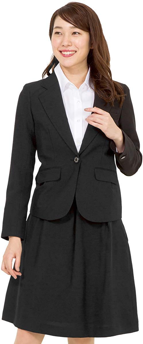 

Куртка и расклешенный жакет, размер черный [Add Rouge] Женский костюм, юбка, комплект из 2 предметов, весна/лето, осень/зима [j5033], 9, чёрный