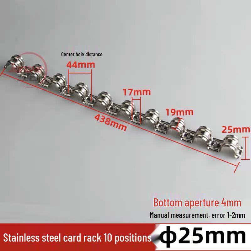 Single-Sided U-Shaped P-Shaped Stainless Steel Pipe Clamp for 16-20 Iron Conduit