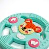 Baby Silicone Teether Photography Accessories Baby Teether Stick Bite Cute Cartoon Animal Steering Wheel Anti-Eating Handle