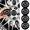 4Pcs 56/60MM Car Wheel Center Hub Caps Logo Cover Accessories For MX-5 Miata