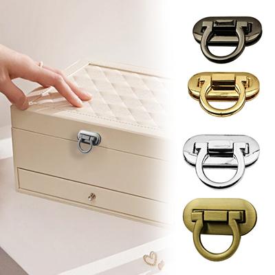 1Pc Handbag Purse Durable Clasp Fashion Hardware DIY Metal High Quality Bag Accessories Turn Lock