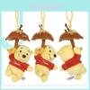 Genuine Disney Triple-eyed Baby Winnie The Pooh Stuffed Plush Hanging Ornament Cute Cartoon Bag Pendant