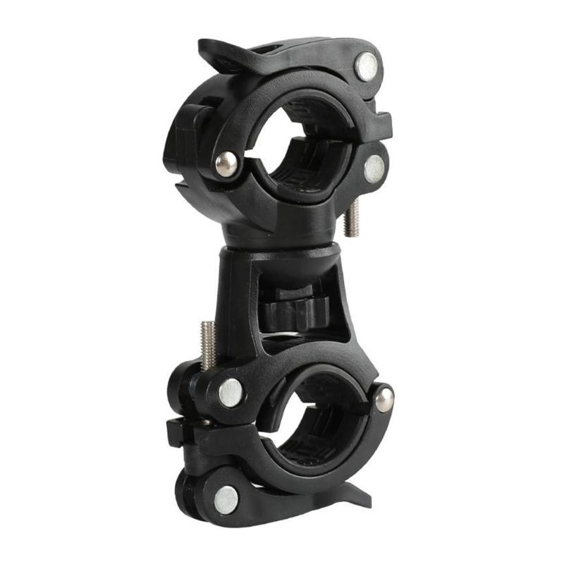 

Universal Bicycles Flashlight Stand 360°Rotatable Flashlight Brackets Bike Light Stand Clamps for Cycling
