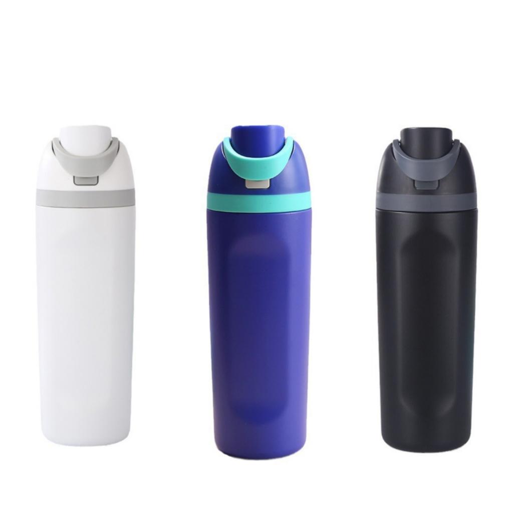 24Oz Stainless Steel Thermos Bottle Thermal Mug Vacuum Flask Water Bottle For Outdoor Camping Sports Insulation Cup