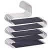 3pcs Metal Hangers Multi-Use Clothes Hangers Pants Skirts Belts Ties Scarves Space-Saving Storage Organizers Clothing Rack