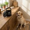 Feuchtigkeitsdichter Hundefutter-Aufbewahrungsbehälter Luftdichtes Hundeleckerli-Glas Multifunktionaler Tierfutterbehälter Haustiere