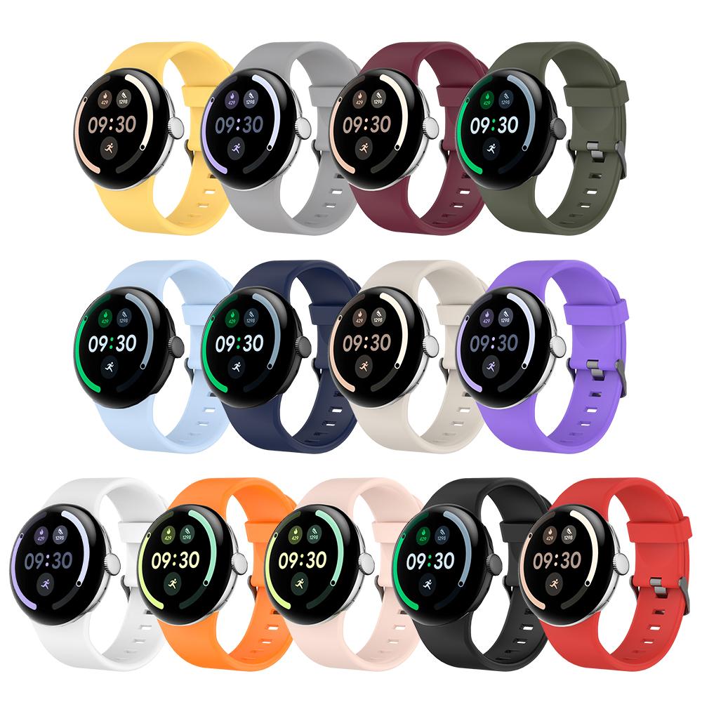 Cinturino Classico con Fibbia Compatibile con Google Pixel Watch 4 45mm Cinturino Sportivo Traspirante Adatto per Google Pixel Watch 3 45mm