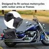 Motorcycle Saddlebags 16L Large Capacity Luggage Bags PU Leather Waterproofing Motorcycle Side Storage Bags