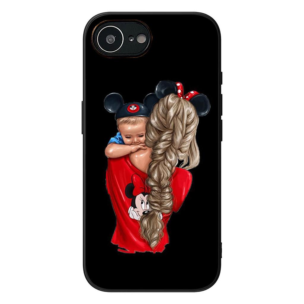 Family Boy Woman Baby Girl Mom Phone Case for Samsung Galaxy A06 A05 A14 A50 A51 A52 A12 A13 A23 A70 A07 A25 A26 A72 A56 Cover