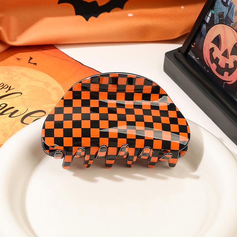Kreative Halloween Acryl Hai Haarklammer - Damen Einzigartiges Hochsteckfrisur-Accessoire