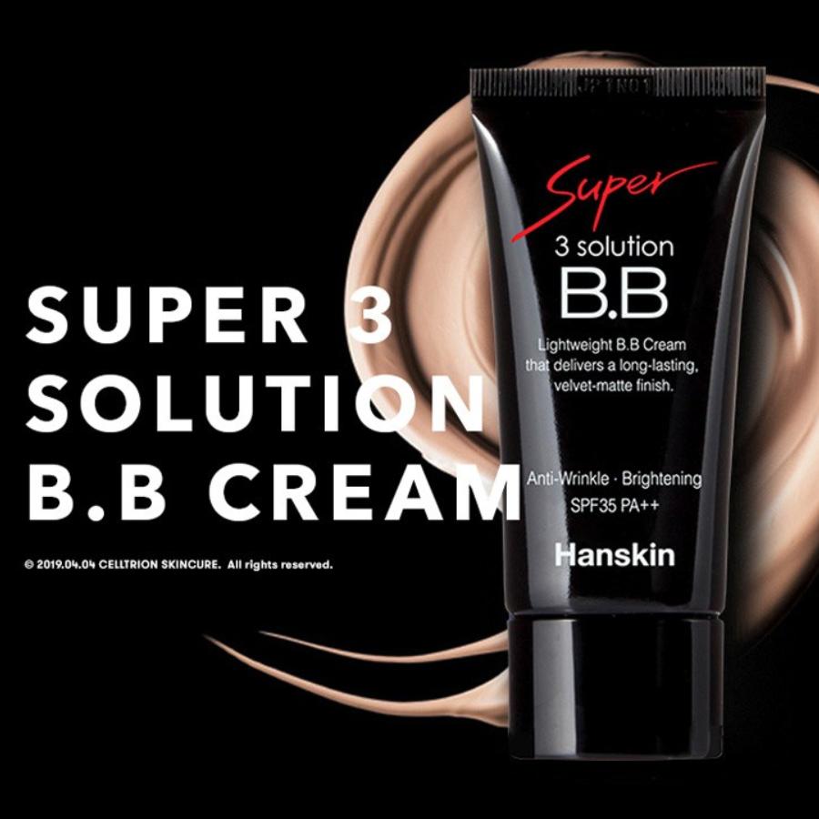 Hanskin Super Three Solution BB Cream SPF35 PA++ 30g