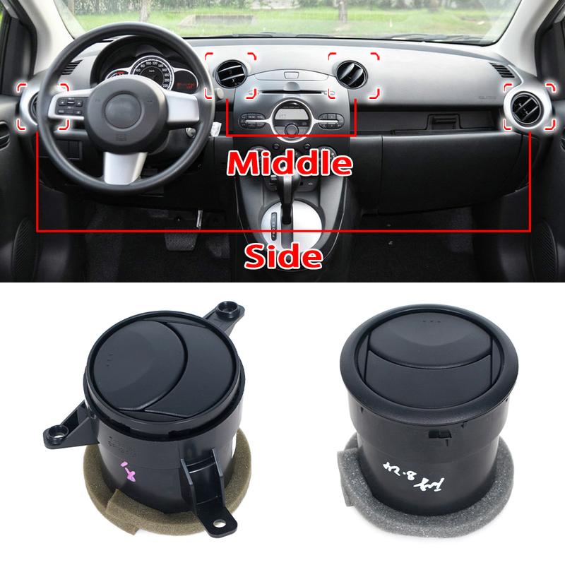Car Air Conditioning Vents Dashboard Central Air Conditioning Vent For Mazda 2 2007-2012 Air Outlet Car Accessorie