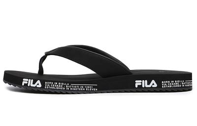 Women's Sneakers TREVI Rubber Sole Flip Flops Women's Black