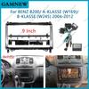 9 Inch Car Frame Fascia Adapter Android Radio Dash Fitting Panel Kit For Benz W169 W245 Viano Vito W639 Sprinter B200 A\B Class