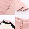 Autumn Thin Cotton Coat Women Stand Collar Warm Outerwear Jacket