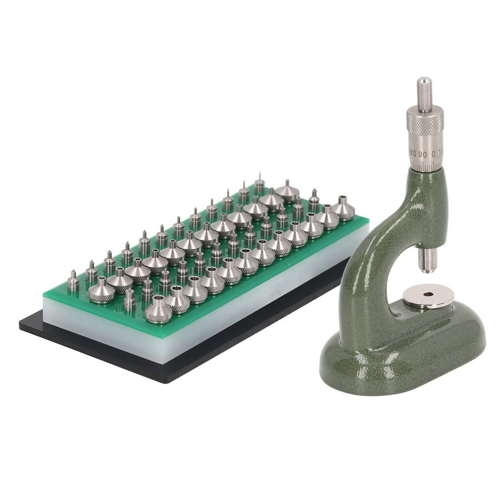 Watch Repair Tool Aluminum Alloy Watch Case Closer with 48Pcs Dies Watchmaker Jewelling Tool