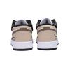 Jordan Air Jordan 1 Puppy Fragment Slip Resistant Abrasion Resistant Low top Vintage Basketball Shoes Men's Black Brown 553558-131(Team85-)