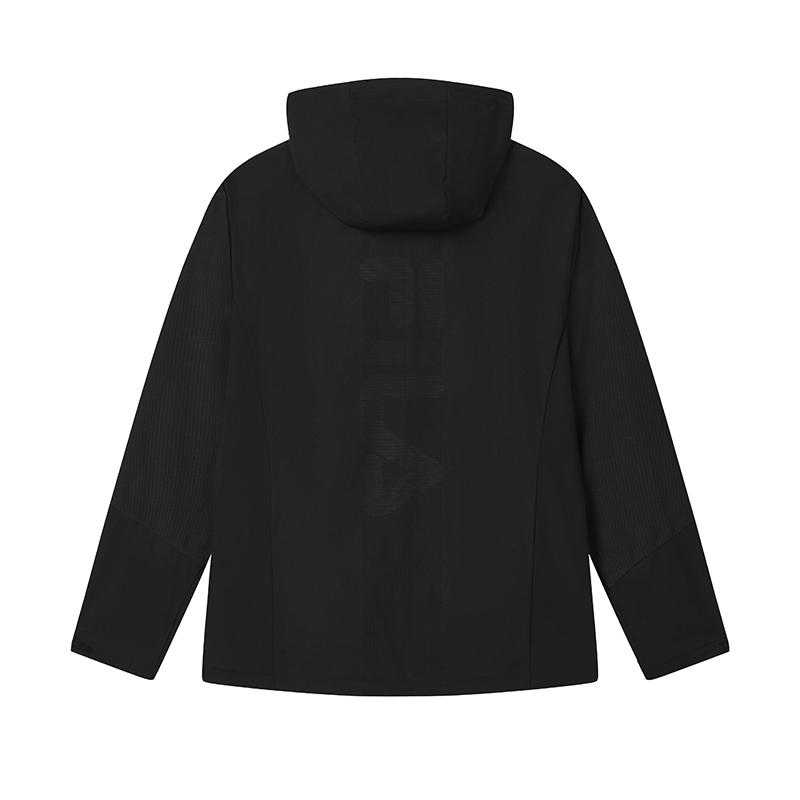 New FILA Jackets Coats Men's Jet Black BK F11M523701F-BK