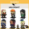 Gobricks Moc Valorant Vertragskopf Miniaturfigur Bauspielzeug